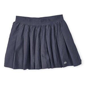 Alo Yoga Aces Tennis Skirt Black Women's XXS Pleated